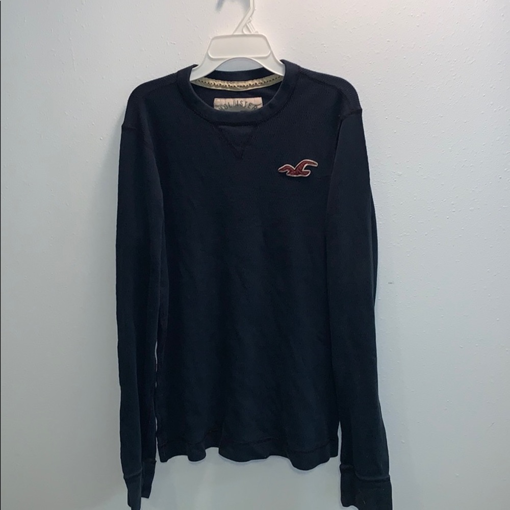 Men’s navy Hollister crewneck sweater